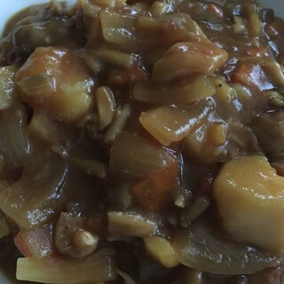 しめじたっぷりカレー